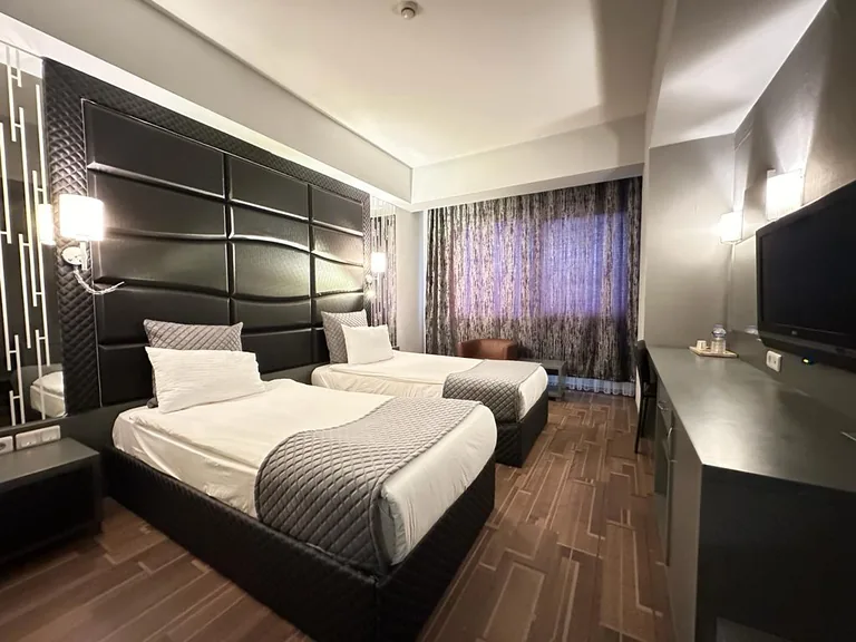 City One Hotel Kayseri standart iki kişilik odada iki ayrı yatak